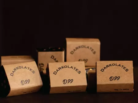 Darkolates D99 Ultra Dark 99% Cocoa Cubes